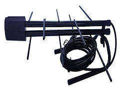 Комнатная антенна EMA-14 с усилителем 3м кабель , 5-15км.