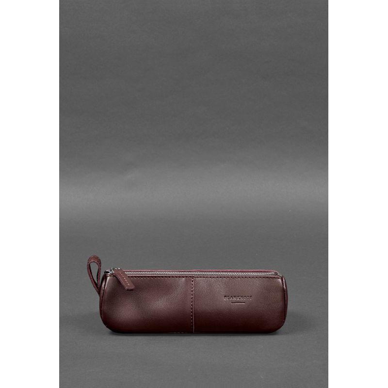 Кожаный Пенал-несессер (футляр для Очков) 4.0 Бордовый — Купить ...