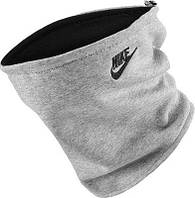 Горловик (баф) двусторонний Nike NECKWARMER REVERSIBLE CLUB FLEECE, шт серо-черный N.100.8241.099.OS