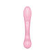 Двосторонній вібратор-кролик Satisfyer Triple Oh Pink, 3 мотори, руків’я-масажер  18+, фото 5