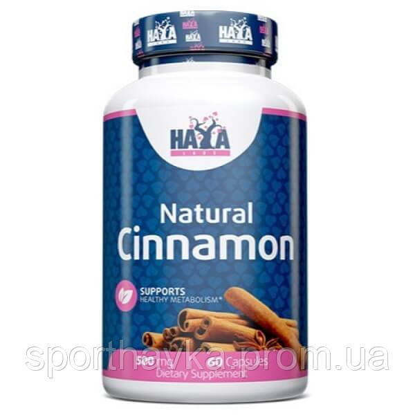 Natural Cinnamon 500 мг Haya Labs (60 капсул)