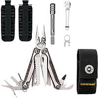 Набор Мультитул Leatherman CHARGE TTI Plus 832528 + Удлинитель битодержателя 931009 + Комплект бит Bit Kit 2