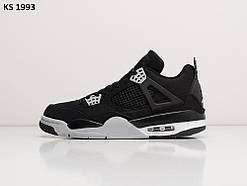 Чоловічі кросівки Nike Air Jordan 4 Retro Black/White