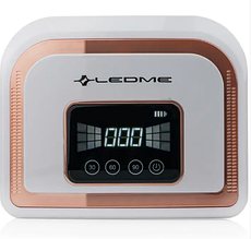 Лампа для манікюру LEDME 5B 120W BRONZE з акумулятором