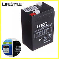 Аккумулятор для торговых весов, фонарей 6V, 4Ah / Свинцово-кислотный аккумулятор / Герметичный аккумулятор