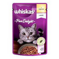 WHISKAS®. Pure Delight. З куркою в желе, 85г.