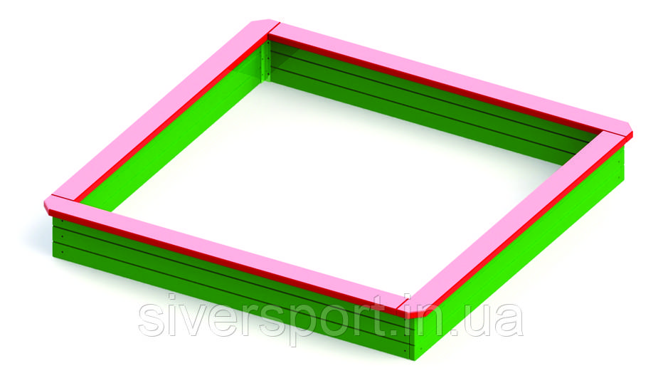 Пісочниця велика дерев'яна SiverSport KID201.3, фото 1