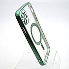 Чохол накладка з MagSafe Stylish Case для Apple iPhone 11 Dark Green, фото 2