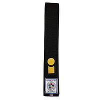 Пояс для дзюдо Essimo IJF Approved Judo Belt (IJFBELT) черный 260