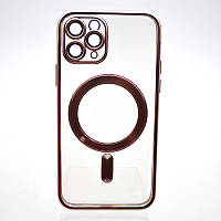 Чехол накладка с MagSafe Stylish Case для Apple iPhone 11 Pro Rose Gold