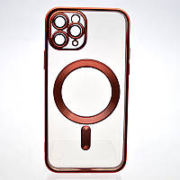 Чехол накладка с MagSafe Stylish Case для Apple iPhone 11 Pro Rose Red