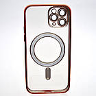 Чохол накладка з MagSafe Stylish Case для Apple iPhone 11 Pro Rose Red, фото 5