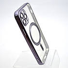 Чохол накладка з MagSafe Stylish Case для Apple iPhone 11 Pro Dark Purple, фото 2