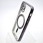 Чохол накладка з MagSafe Stylish Case для Apple iPhone 11 Pro Dark Purple, фото 3