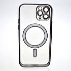 Чохол накладка з MagSafe Stylish Case для Apple iPhone 11 Pro Dark Purple, фото 4