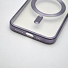 Чохол накладка з MagSafe Stylish Case для Apple iPhone 11 Pro Dark Purple, фото 5