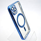 Чохол накладка з MagSafe Stylish Case для Apple iPhone 11 Pro Blue, фото 2