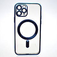 Чехол накладка с MagSafe Stylish Case для Apple iPhone 11 Pro Blue