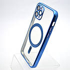 Чохол накладка з MagSafe Stylish Case для Apple iPhone 11 Pro Blue, фото 3