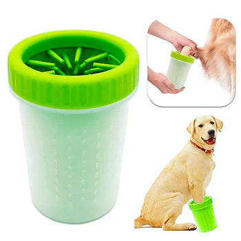 Лапомийка для собак Soft gentle, (11,5х9,4см) / Маленька силіконова склянка для миття лап