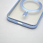 Чохол накладка з MagSafe Stylish Case для Apple iPhone 11 Pro Light Blue, фото 4
