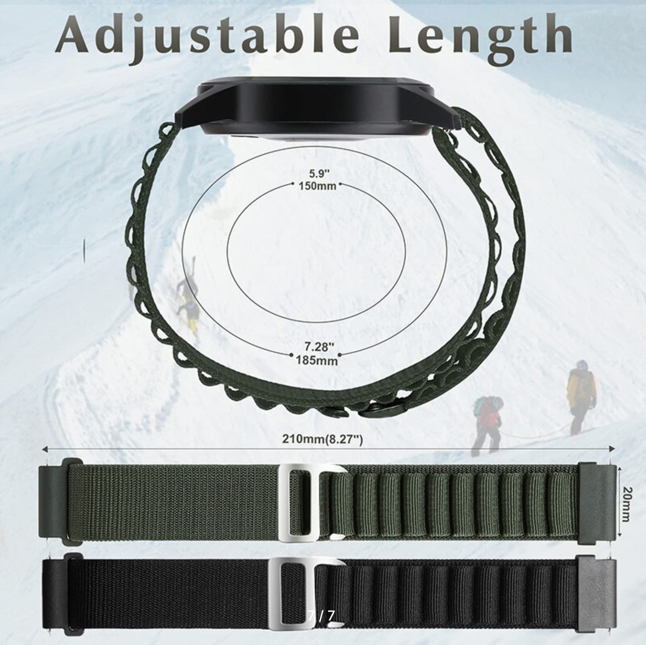 Купить Ремешок Alpine Loop для смарт часов 22 мм Amazfit GTR 47mm ...