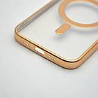 Чохол накладка з MagSafe Stylish Case для Apple iPhone 12 Pro Max Gold, фото 4