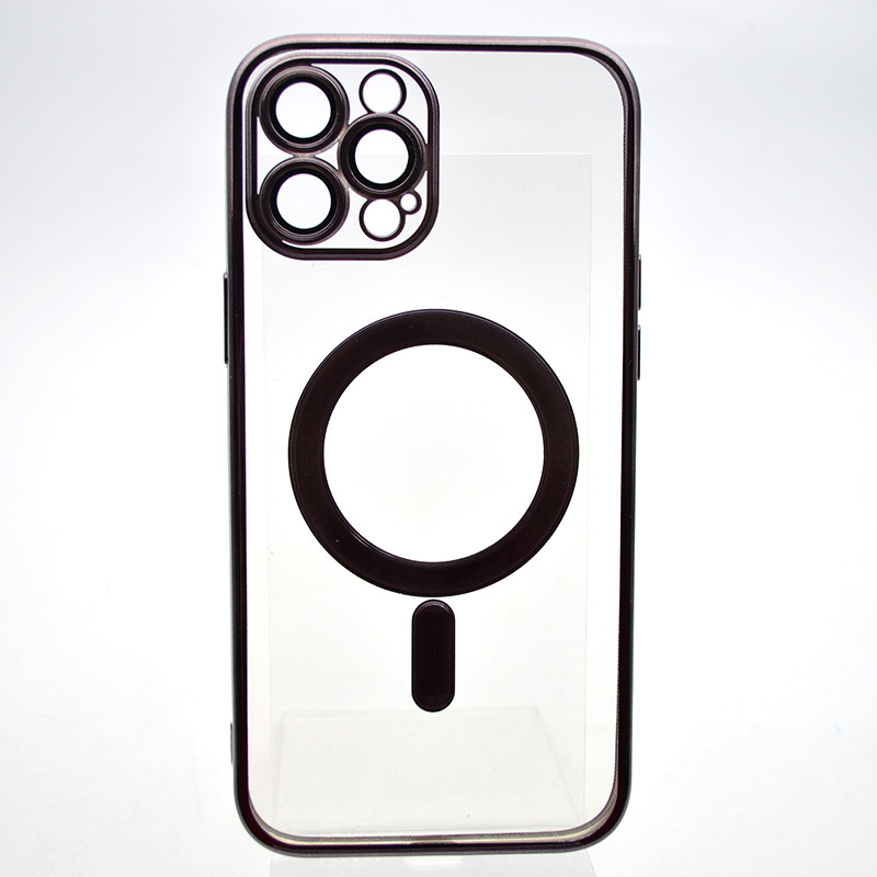 Чохол накладка з MagSafe Stylish Case для Apple iPhone 12 Pro Max Dark Purple, фото 1