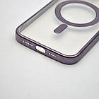 Чохол накладка з MagSafe Stylish Case для Apple iPhone 12 Pro Max Dark Purple, фото 4