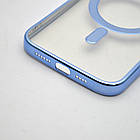 Чохол накладка з MagSafe Stylish Case для Apple iPhone 12 Pro Max Light Blue, фото 4