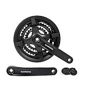 Шатуны Shimano FC-TY301 Tourney (48-38-28), L-170 mm.