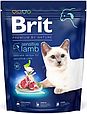 Сухий корм Brit Premium Cat by Nature Sensitive для котів із чутливим травленням, з ягням, 1500 г, фото 3