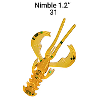 Съедобный силикон Crazy Fish Nimble 1.2" 76-30-31-5 чеснок