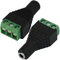 Гніздо 3,5 мм стерео з клемною колодкою (під гвинт)