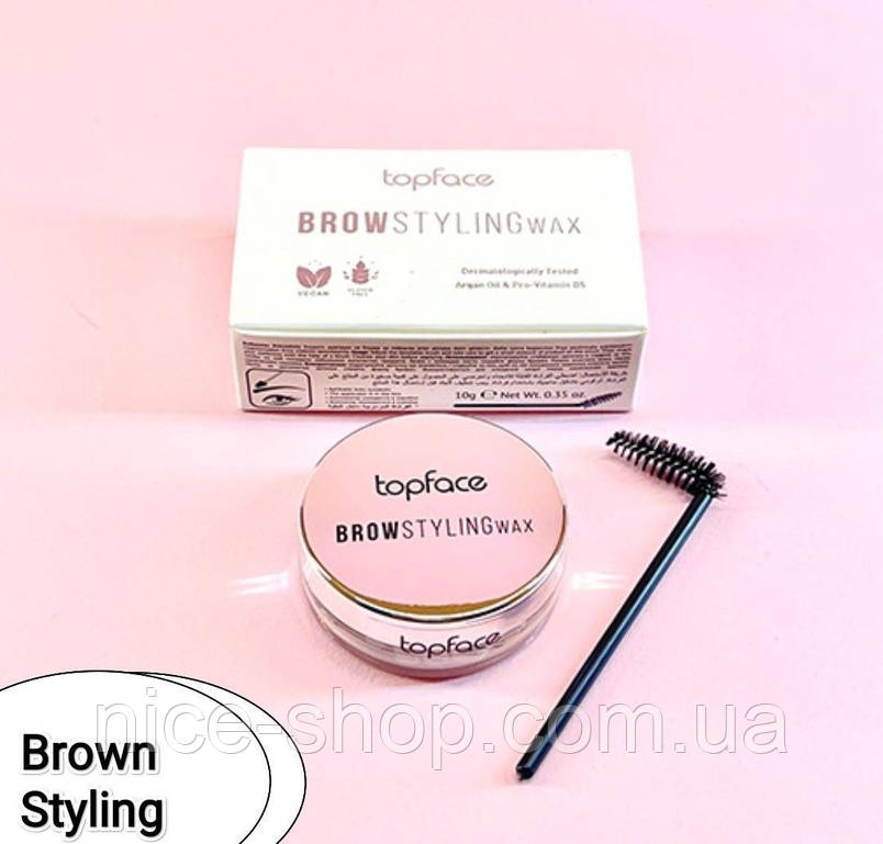 Віск для моделювання брів Topface Brow Styling Wax, фото 3