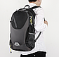Чоловічий рюкзак місткий 31л / Міський рюкзак / Рюкзак для подорожей Чорний, фото 4