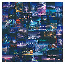 Набір вінілових наклейок стикерів Нічні Пейзажі Стикербомбінг на авто ноутбук стіну 60 шт., фото 4