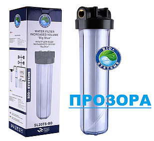 Фільтр-колба + ПП картридж Bio+ systems SL20-BB Big Blue 20" 1 (прозора)