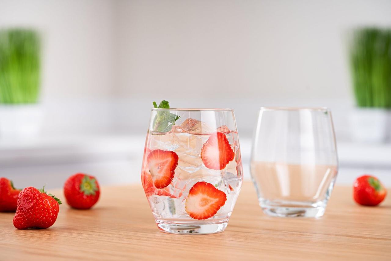 Набір стаканів низьких ARDESTO Loreto 370 мл, 6 шт, скло AR2637LL