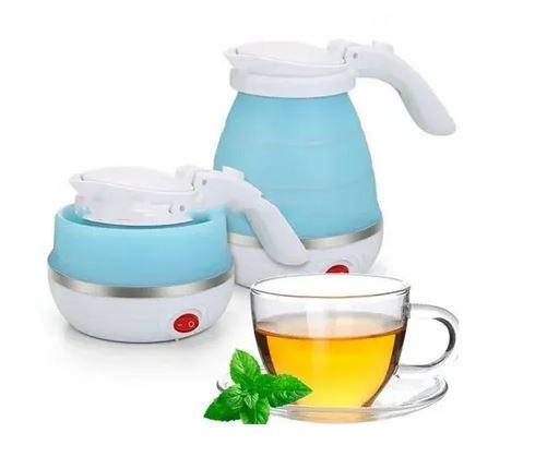 Портативний складаний силіконовий чайник електрочайник 750 мл Folding Silicone Kettle