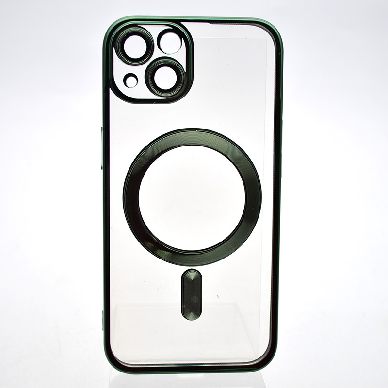 Чохол накладка з MagSafe Stylish Case для Apple iPhone 13 Dark Green