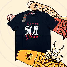 Футболка брендова 501 Blues — Dark Navy, фото 3