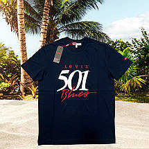 Футболка брендова 501 Blues — Dark Navy, фото 5