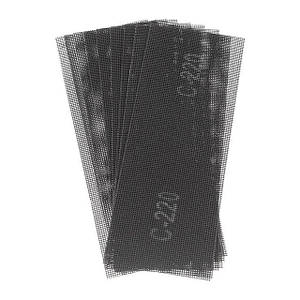 Сітка абразивна 280*105 мм, К220, 10 од. INTERTOOL KT-6022