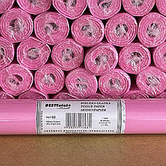 Папір тішью «Cвітло-рожевий (02)» 50x70 см, 30 аркушів