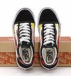 Чоловічі / жіночі кеди Vans Old Skool Flame, замшеві кеди ванс олд скул, фото 5