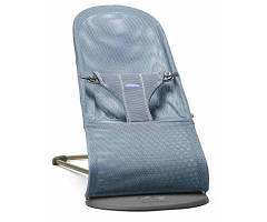 BabyBjorn - Крісло-шезлонг Bouncer Bliss Mesh, Slate Blue (блакитний)