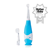 Brush-Baby BabySonic звуковая зубная щетка, 0-3 года голубая