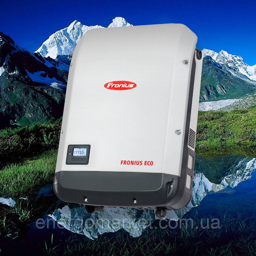 Мережевий інвертор Fronius ECO 27.0-3-S Inverten Trifase 27 кВт (3 фази, 1MPPT + WLAN)