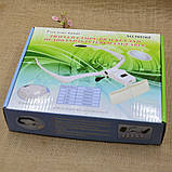 Окуляри лупа на гумці з підсвіткою і зі змінними лінзами, бінокулярні 9892BP, фото 2